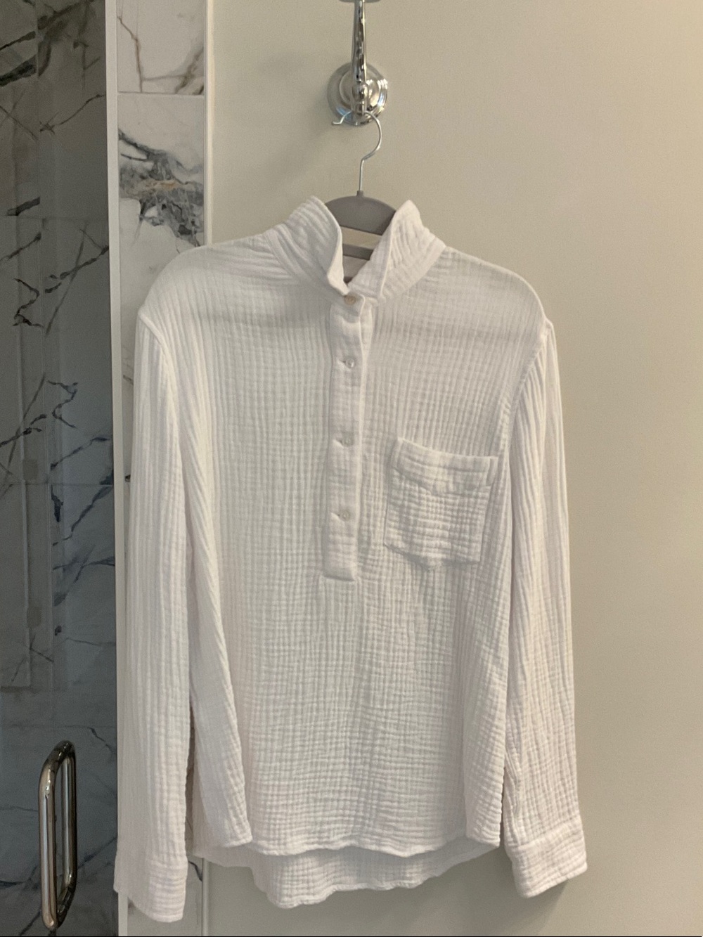 Alice Walk Cotton Cloud Top -M